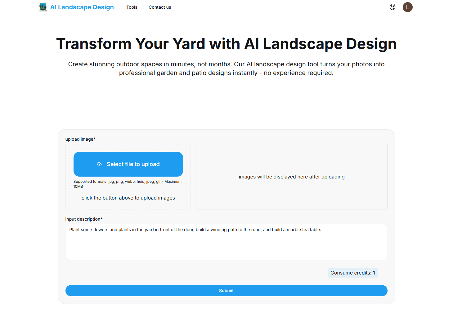 AI Landscape Design - Transform Your Yard with AI Landscape Design