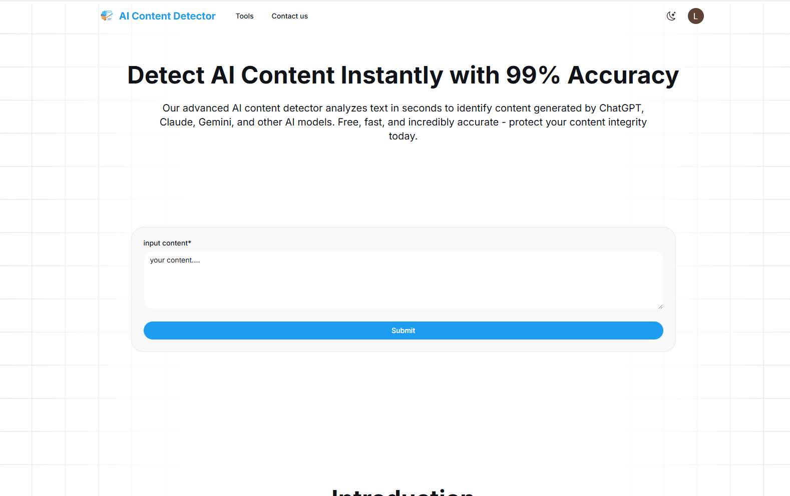 AI Content Detector - Detect AI Content Instantly with 99% Accuracy