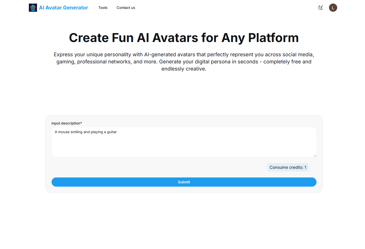 AI Avatar Generator - Create Fun AI Avatars for Any Platform