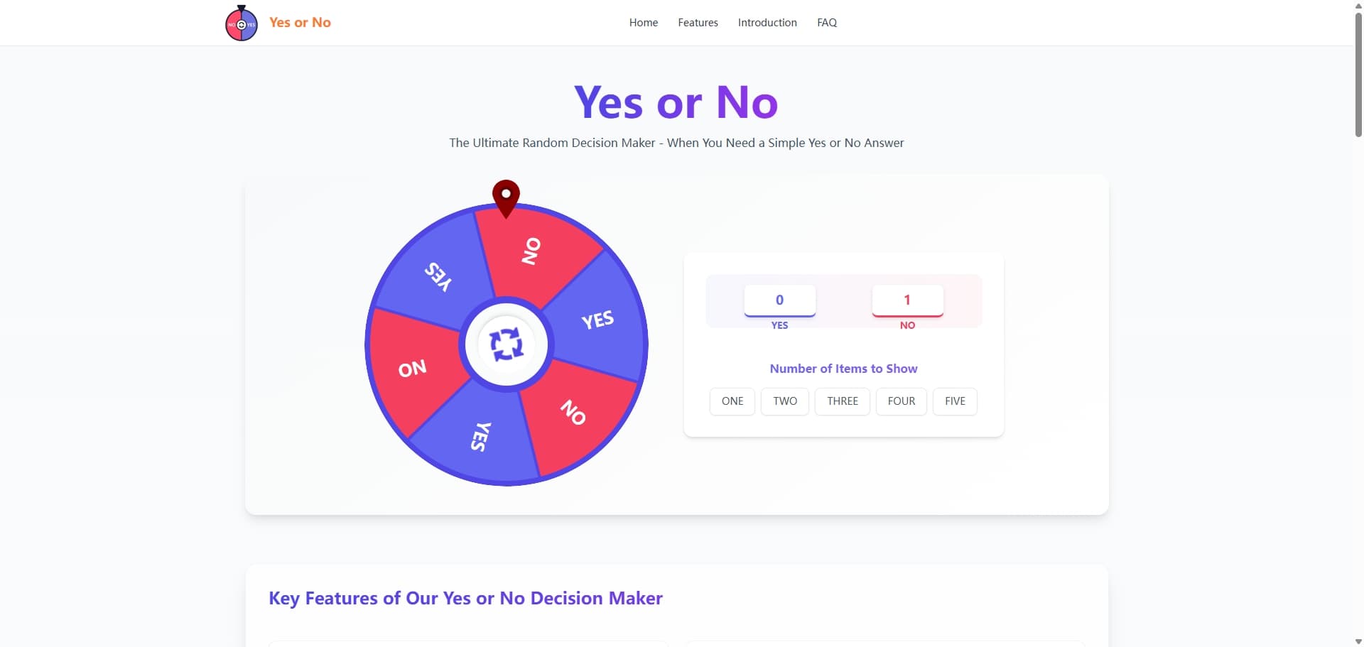 yesorno.run - Yes or No | Decision Making Tool & Random Answer Generator